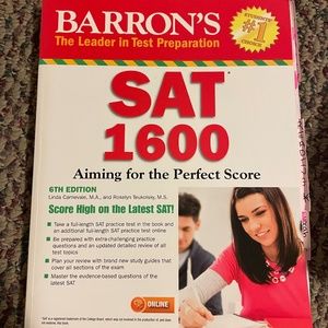 SAT 1600 Aiming for the Perfect Score, 6th Edition - Barron's